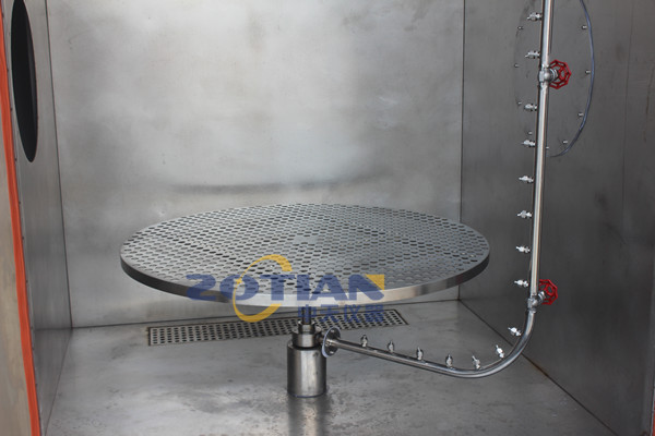 防水雨試驗(yàn)箱常見(jiàn)的測(cè)試裝置有哪些？